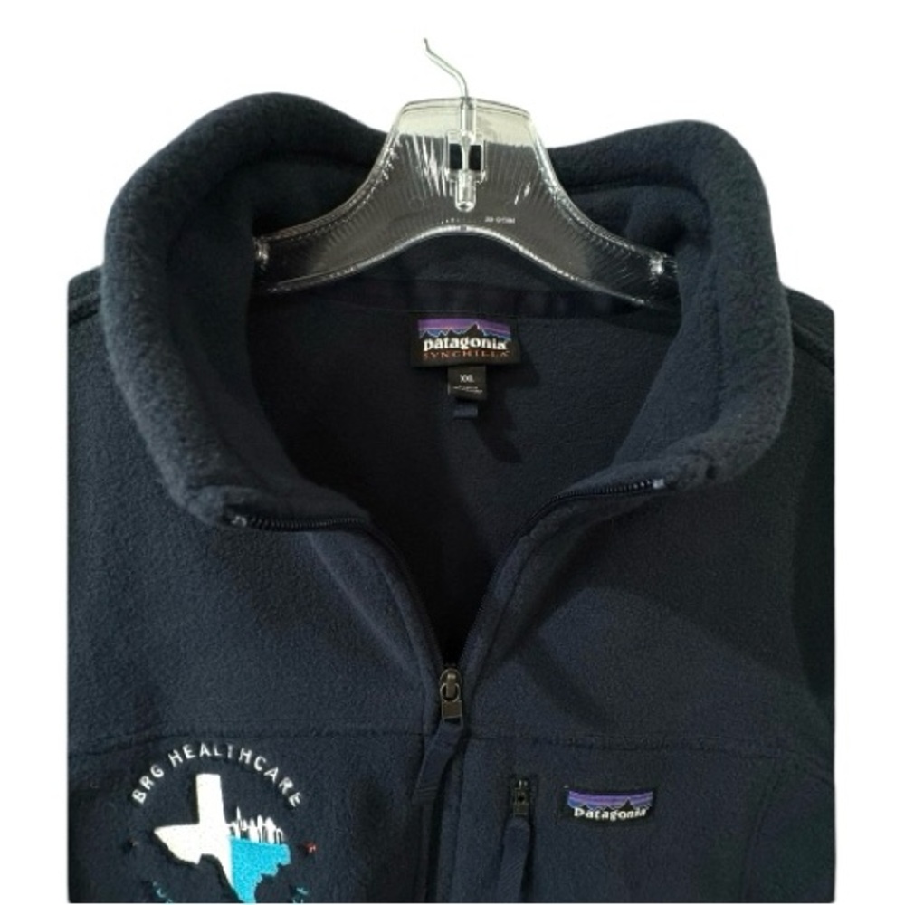 Patagonia Synchilla Navy Men’s Vest Size XXL - Picture 3 of 5